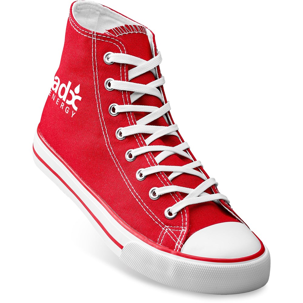 Unisex Retro High Top Canvas Sneaker - Image 5