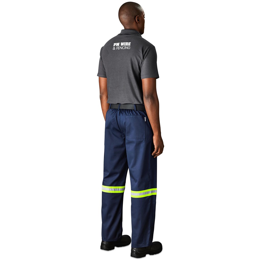 Site Premium Polycotton Pants - Reflective Legs - Yellow Tape - Image 3