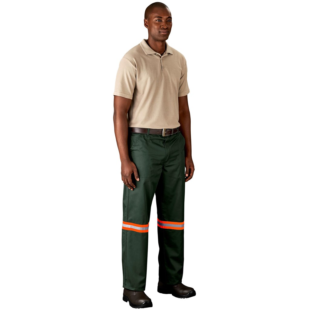 Site Premium Polycotton Pants - Reflective Legs - Orange Tape - Image 10
