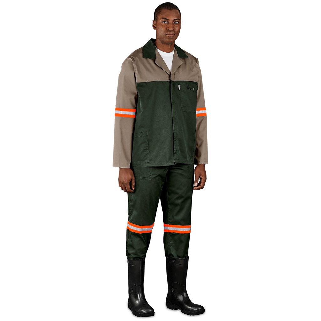 Site Premium Polycotton Pants - Reflective Legs - Orange Tape - Image 8
