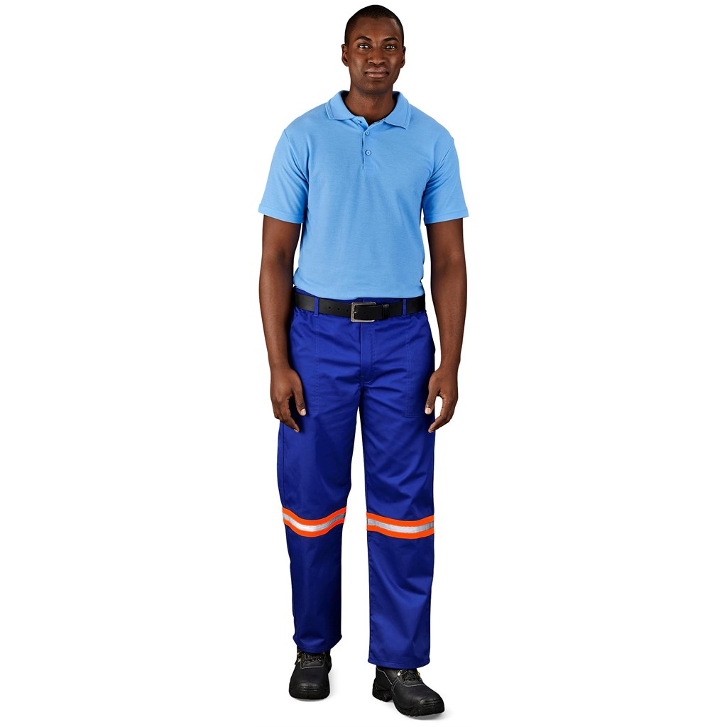 Site Premium Polycotton Pants - Reflective Legs - Orange Tape - Image 11