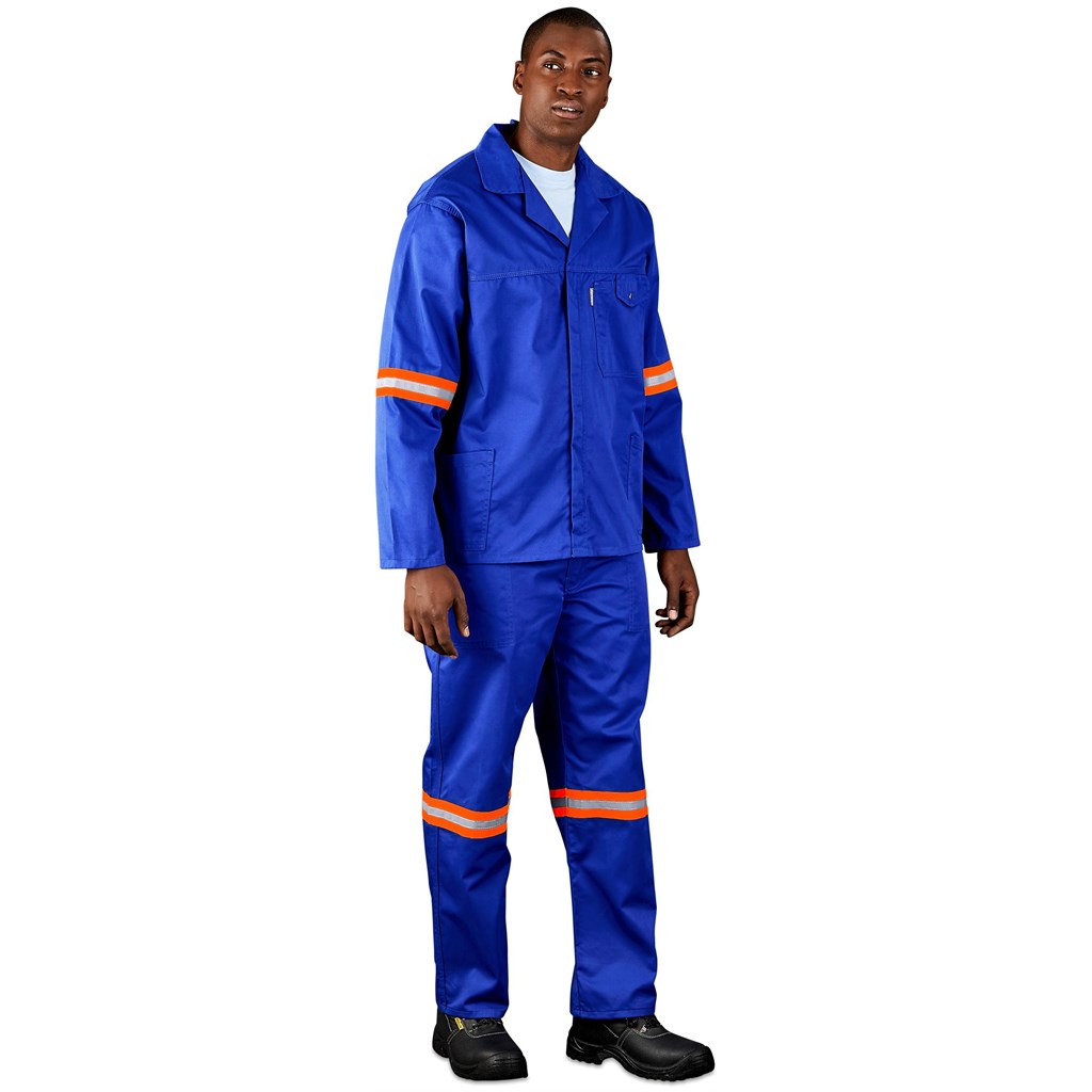 Site Premium Polycotton Pants - Reflective Legs - Orange Tape - Image 6