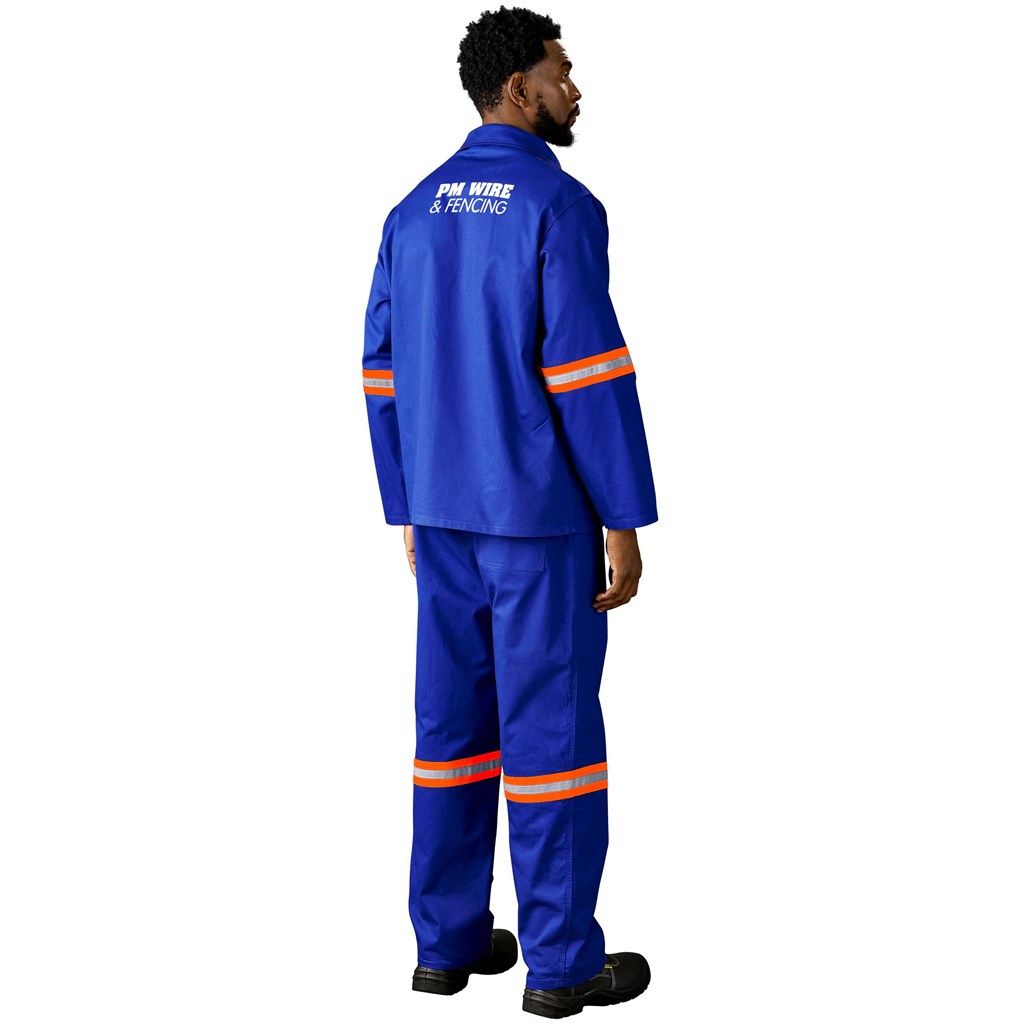Artisan Premium 100% Cotton Jacket - Reflective Arms - Orange Tape - Image 10