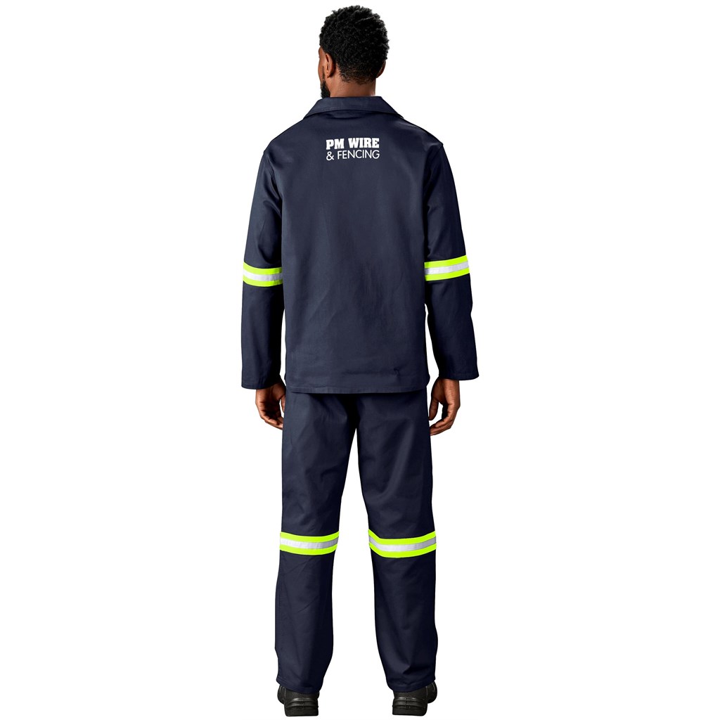 Artisan Premium 100% Cotton Pants - Reflective Legs - Yellow Tape - Image 11