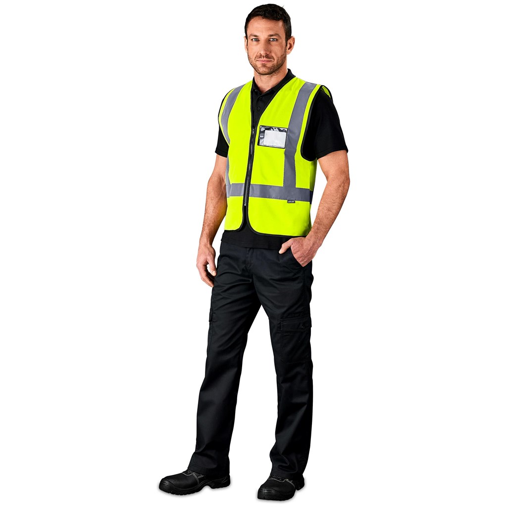 Direction En4 Hi-Viz Reflective Full Zip Vest - Image 9