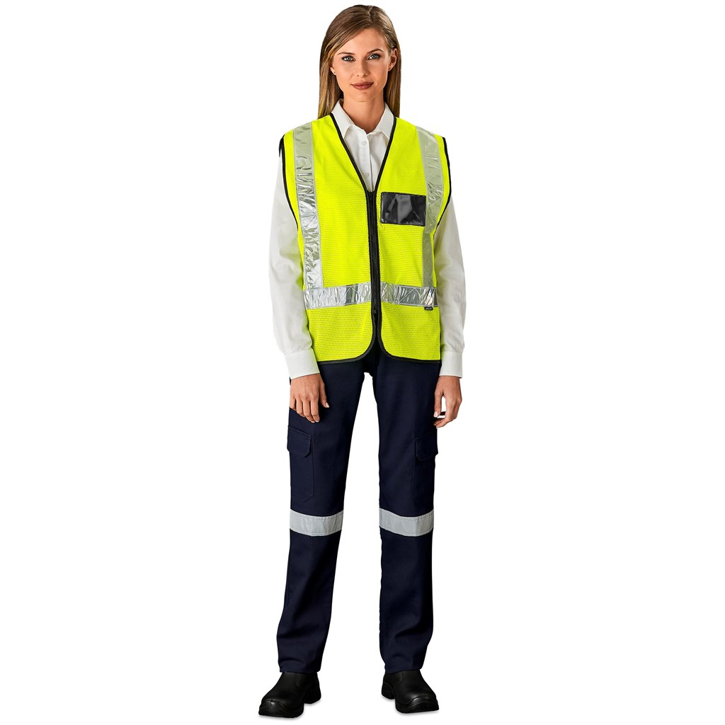 Airport Hi-Viz Reflective Full Zip Vest - Image 7