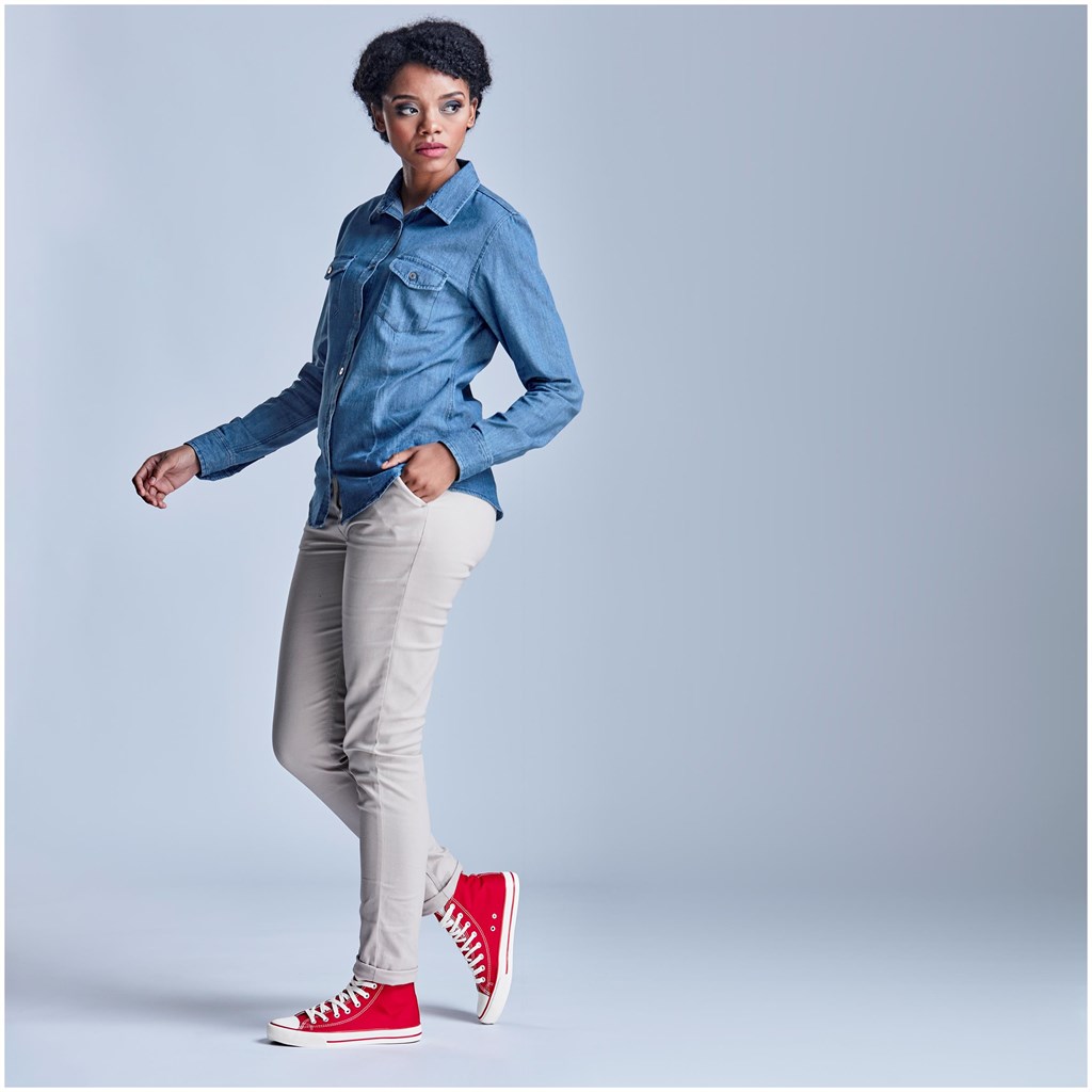 Unisex Retro High Top Canvas Sneaker - Image 7