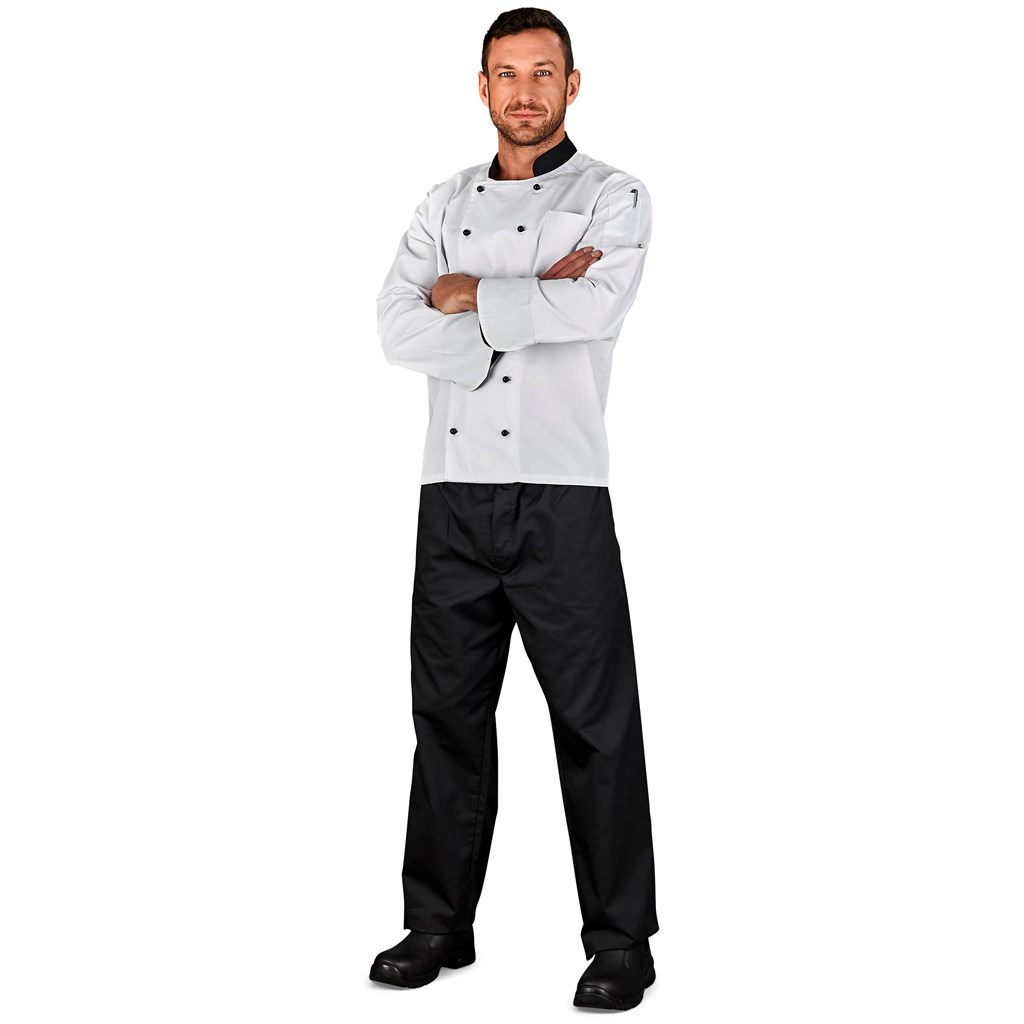 Unisex Long Sleeve Toulon Chef Jacket - Image 7