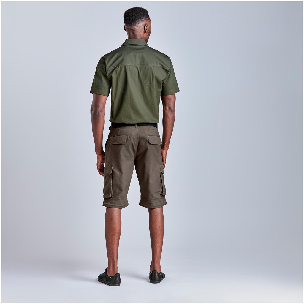Mens Cargo Zip Off Pants - Image 12