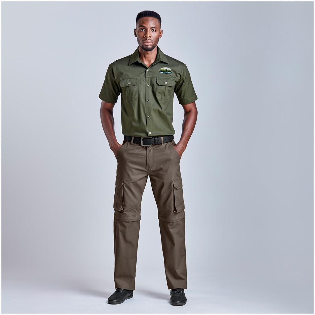 Mens Cargo Zip Off Pants - Image 4