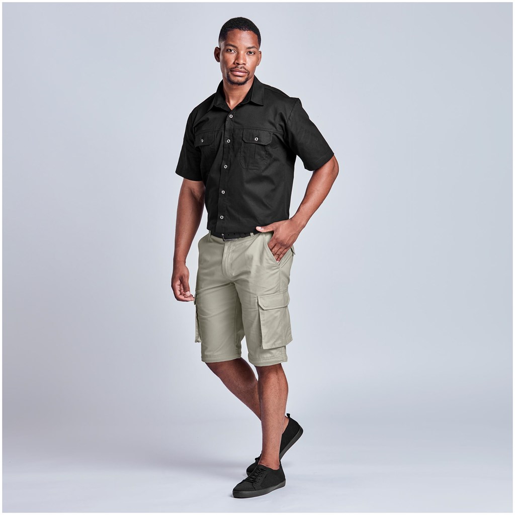 Mens Cargo Zip Off Pants - Image 7