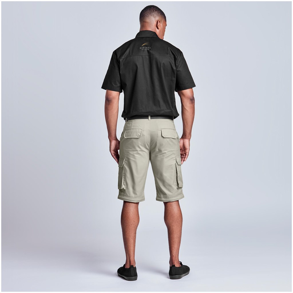 Mens Cargo Zip Off Pants - Image 8