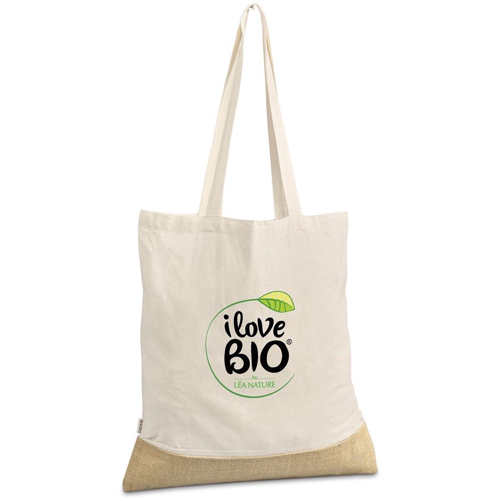 Okiyo Bijin Jute & Cotton Shopper - Image 3