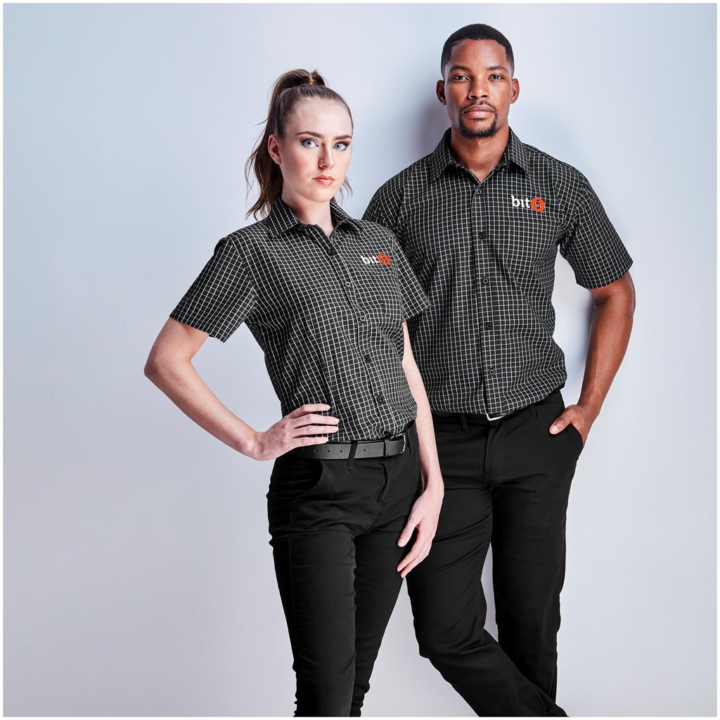 Ladies Short Sleeve Aston Shirt - Image 3