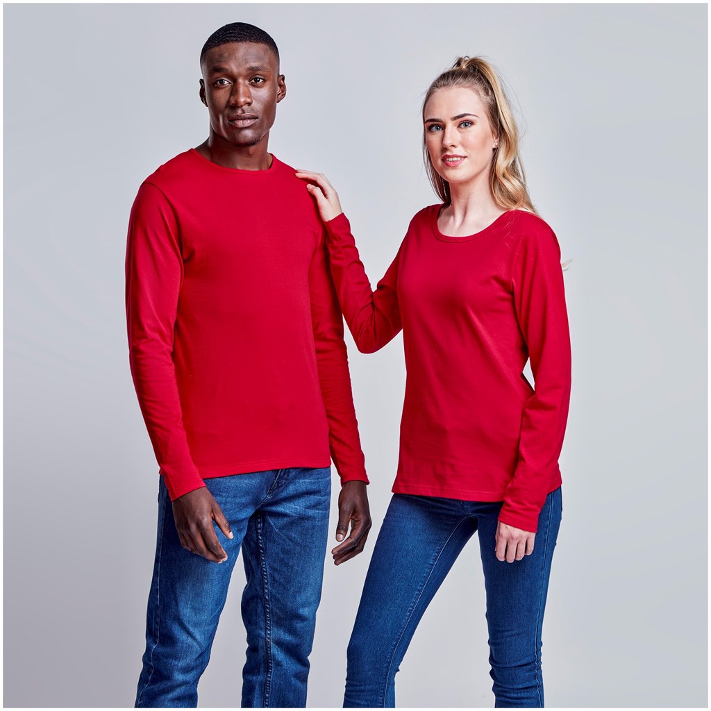 Mens Long Sleeve Portland T-Shirt - Image 5