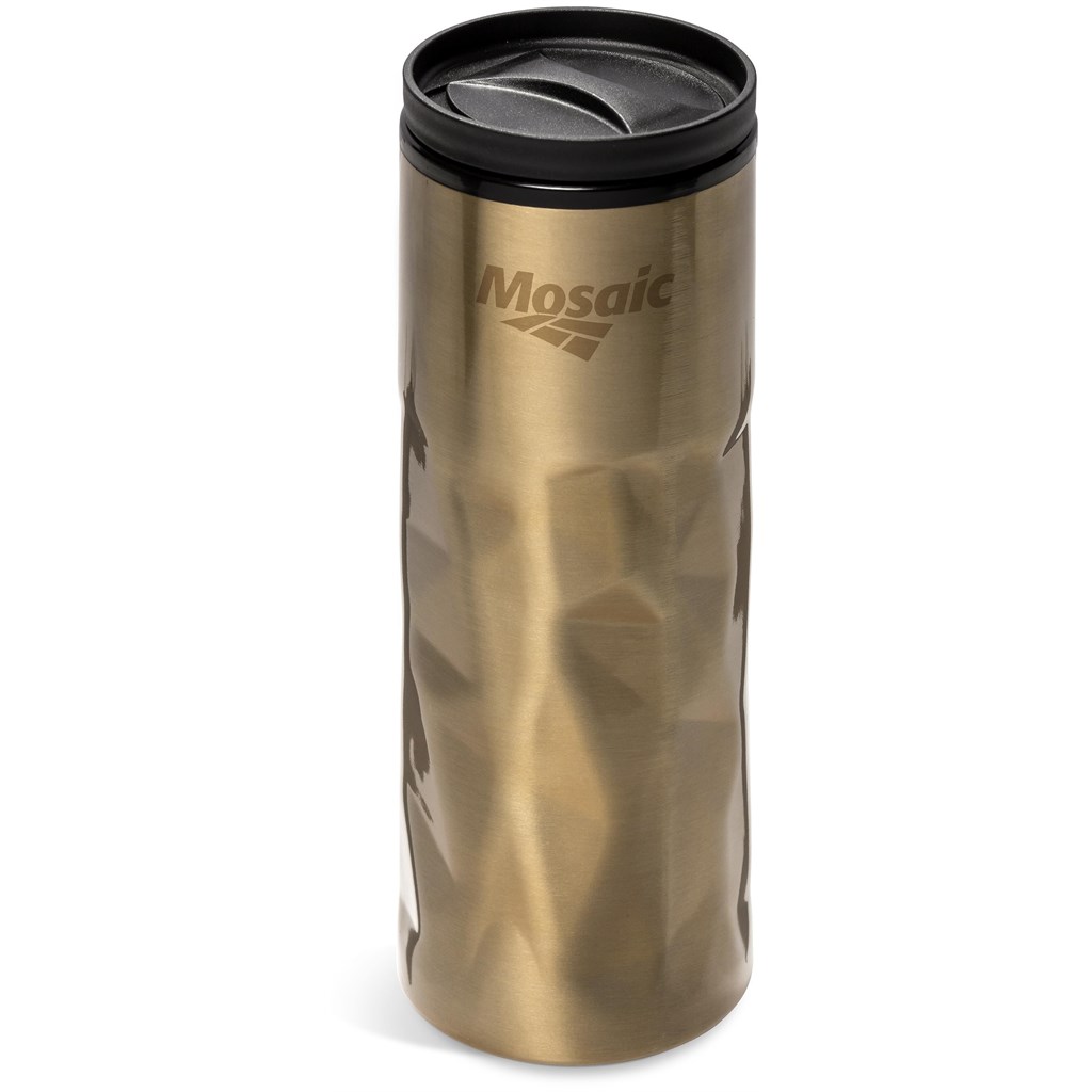 Serendipio Fire & Ice Stainless Steel & Plastic 2-In-1 Tumbler - 435ml - Image 3