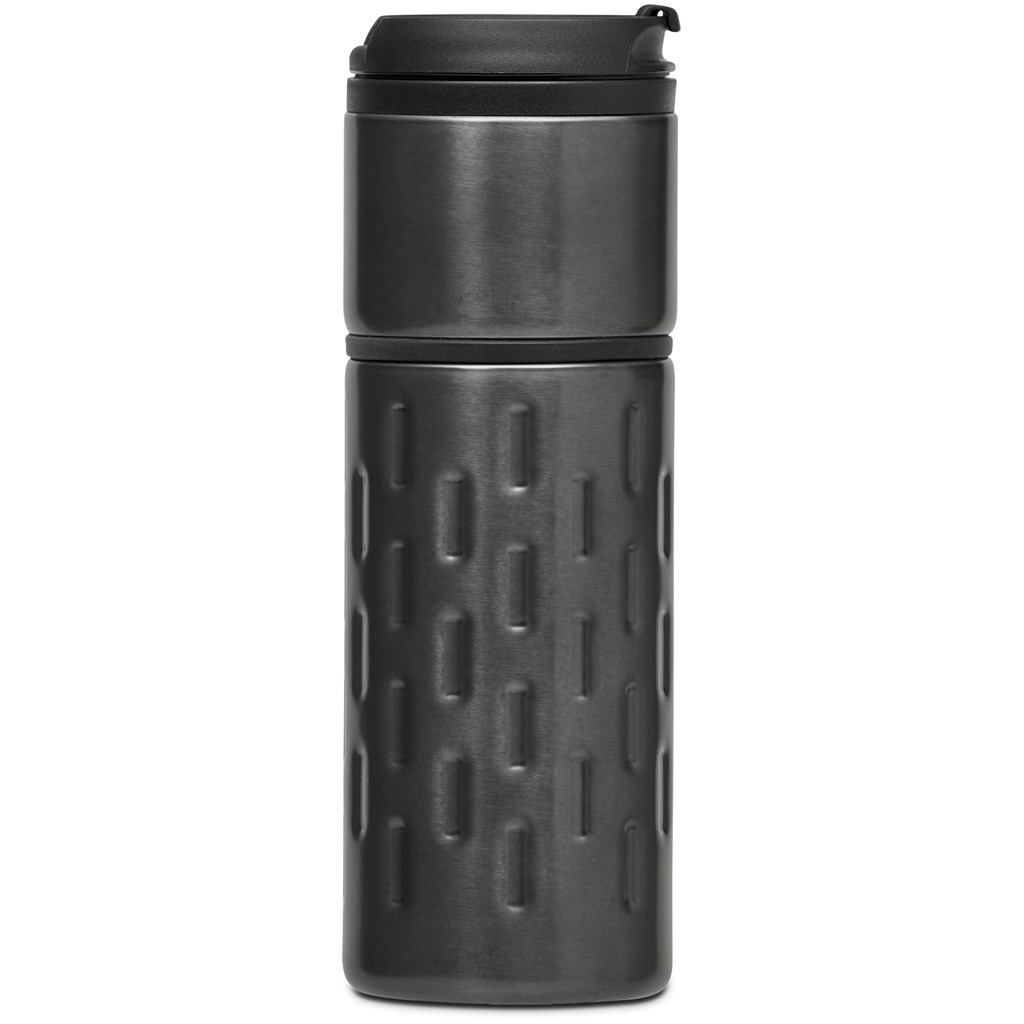 Serendipio Binary Stainless Steel & Plastic Double-Wall Tumbler - 450ml - Image 2