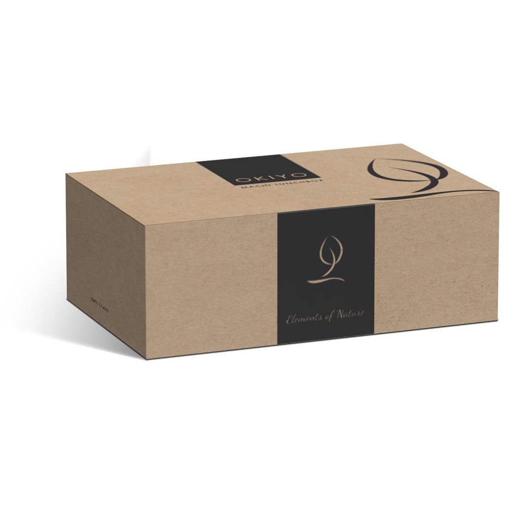 Okiyo Machi Wheat Straw Lunch Box - Image 4