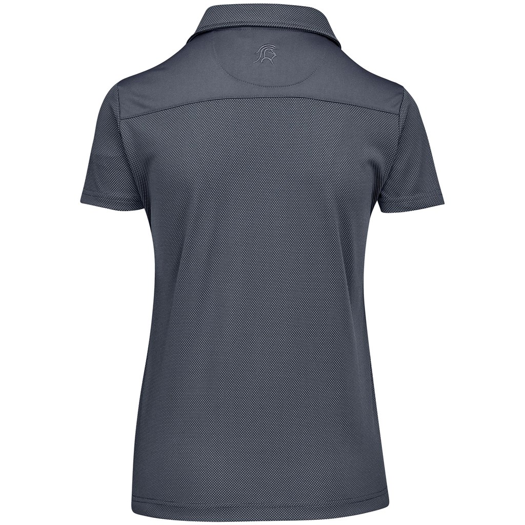 Ladies Sterling Ridge Golf Shirt - Grey - Image 4