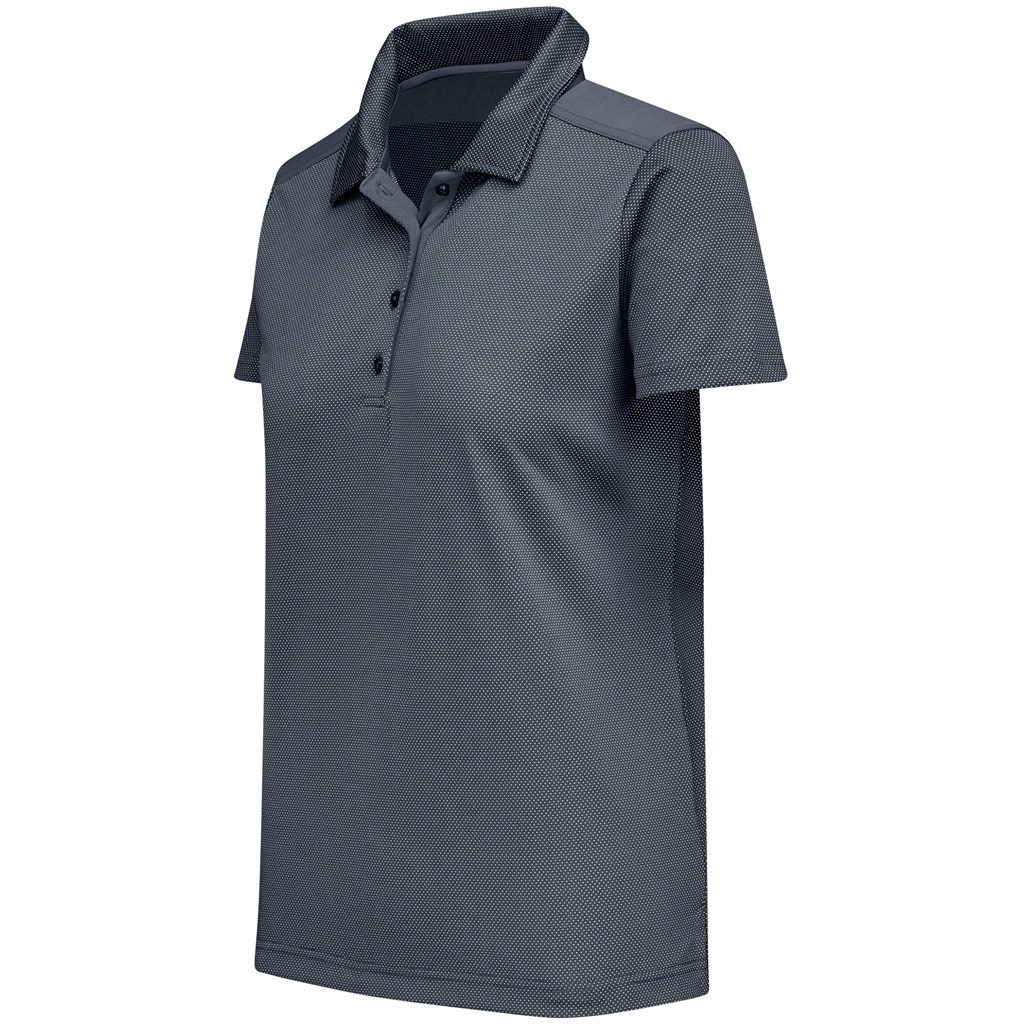 Ladies Sterling Ridge Golf Shirt - Grey - Image 5