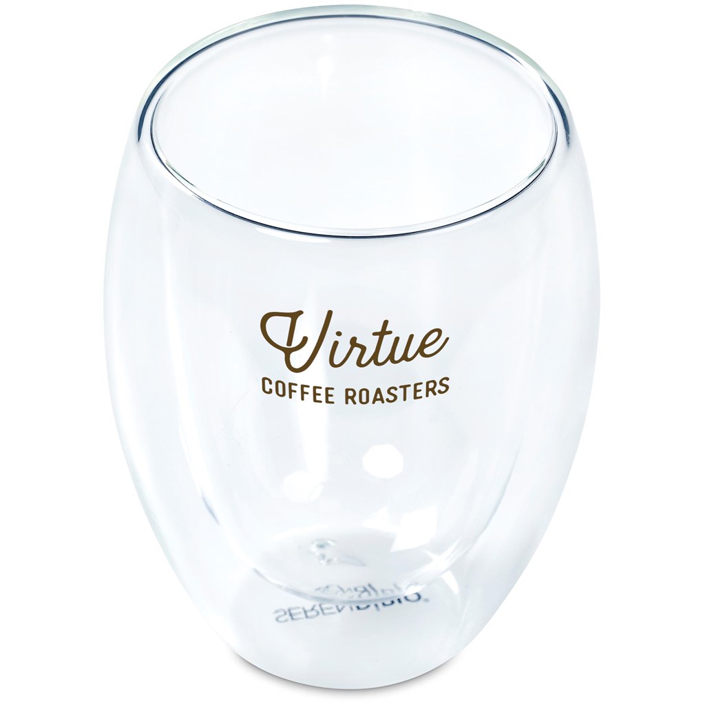 Serendipio Lorenzo Glass Double-Wall Cup - 350ml - Image 8