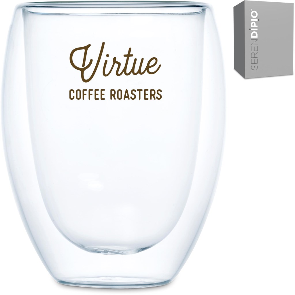 Serendipio Lorenzo Glass Double-Wall Cup - 350ml - Image 2