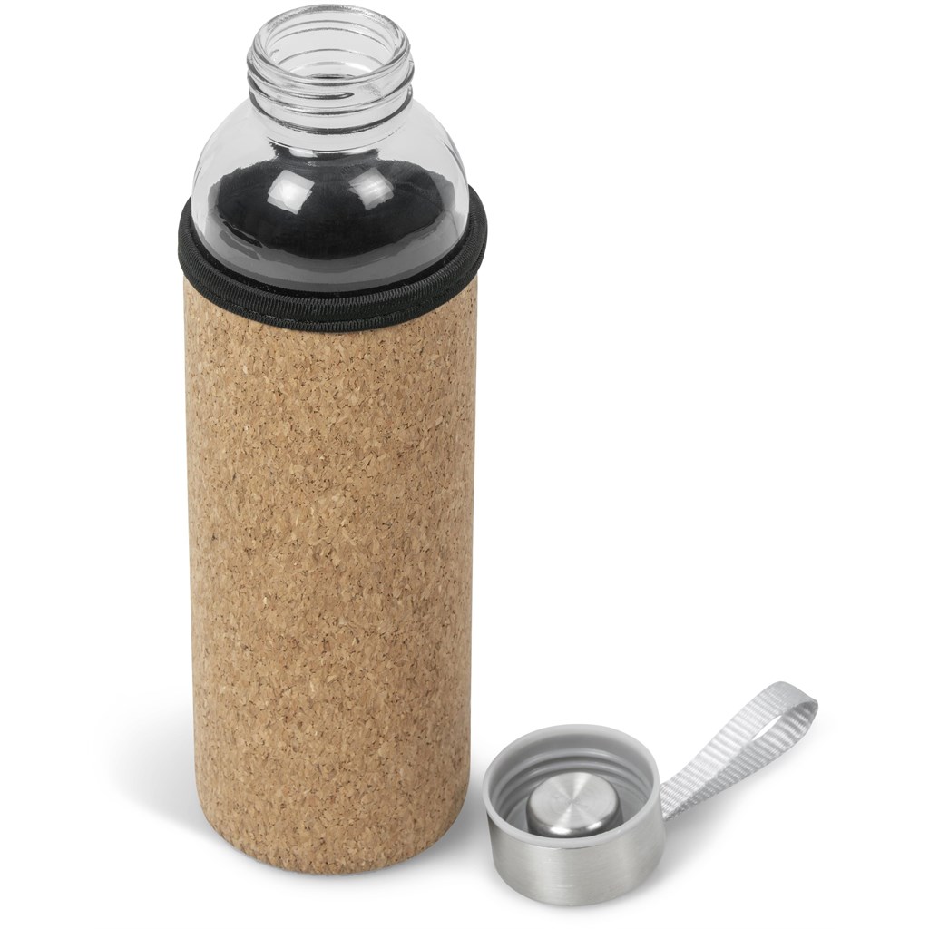 Kooshty Kork Glass Water Bottle - 500ml - Image 6