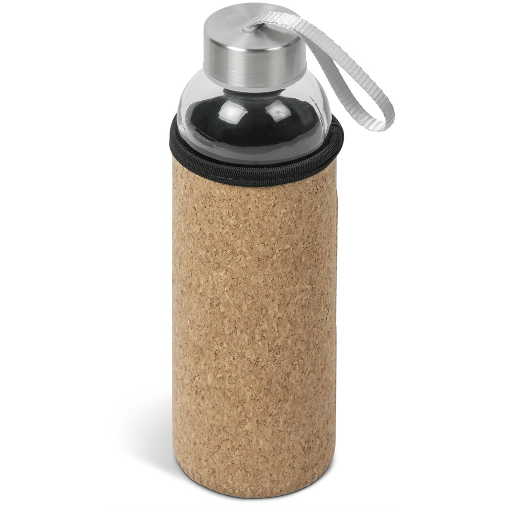 Kooshty Kork Glass Water Bottle - 500ml - Image 2