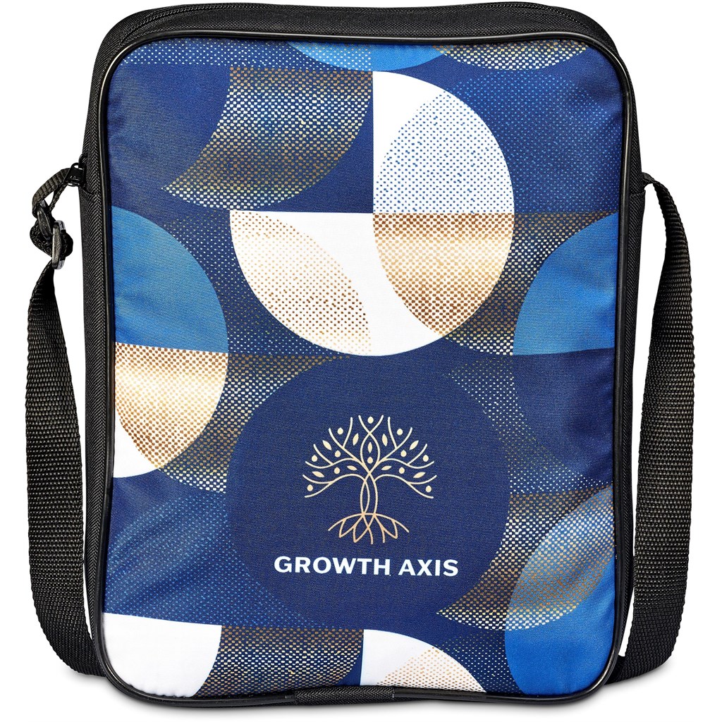 Pre-Printed Sample Hoppla A4 Crossbody Conference Bag - Image 2