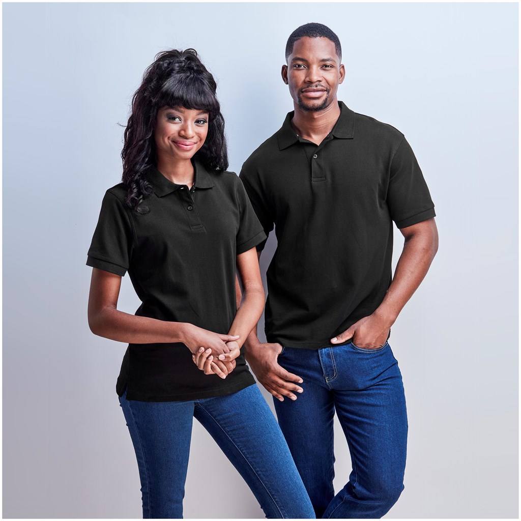 Mens Crest Golf Shirt - Image 3