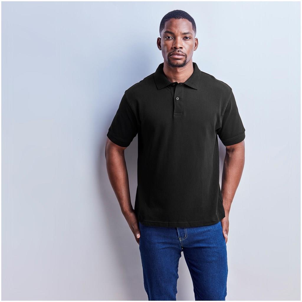 Mens Crest Golf Shirt - Image 4